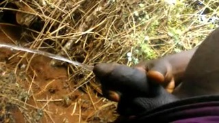 BBC Cock Pissing In Public