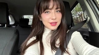 Cutie Risks Being Caught Creaming And Squirting In Car