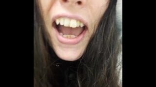 did you bring your own tea bag? hairy girl public restroom pee urine pissing piss fetish toilet girl