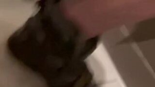 Girls bathroom..I couldn’t stop peeing