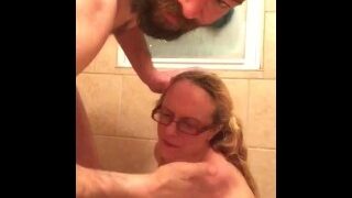 Handcuff Slut Gets Golden Shower