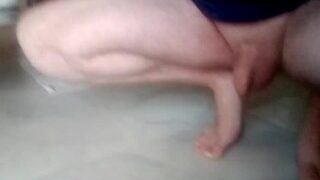 John Is Flooding His Jeans With His Piss