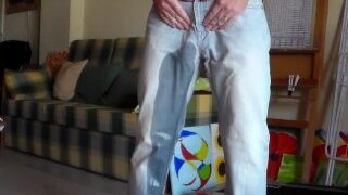 John Is Peeing In His Jeans