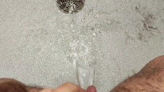 messy public restroom piss part 1