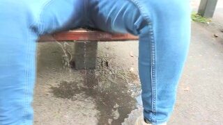 My New Very Hot Public Pissing Jeans 60Fps