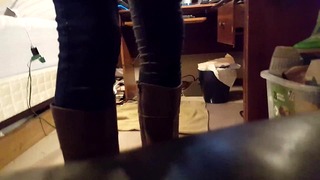 Omg I Peed In My Skintight Jeans And Boots!