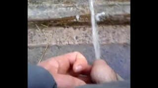 Peeing Against A Wall