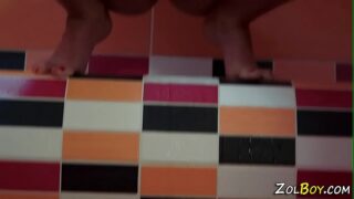 Peeing Babe Mouth Spunked