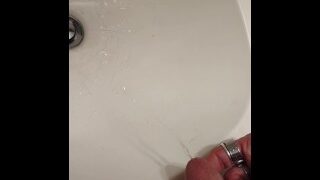 Peeing In The Sink