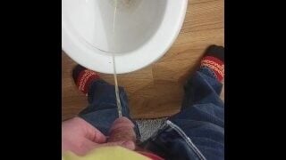 Pissing at a Friends House