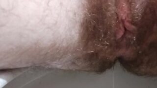 Pissing Hard In The Toilet