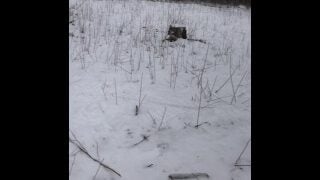 Pissing In The Snow Compilation During A Weekend Of Winter Camping And Off Roading The Trails