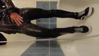 Pissing My Jeans On A Rainy Bike Trip + Fully Clothed Shower Teaser