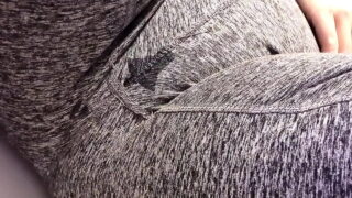 Pissing Myself In Tight Gym Shorts