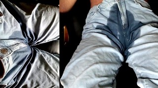 POV: 2 Angles! – Wetting Blue Jeans On A Chair Teaser