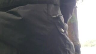 Quick Outdoor Public Piss On A Crowded Hike.. Close Up Of My Wet Pussy