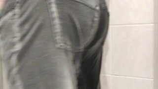 Rewetting my pissy jeans