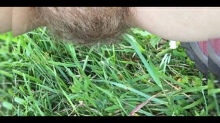 Risky Pee Outside Compilation At The Nature