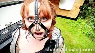 Rubber-Clad Piss Whore Fuck Pig