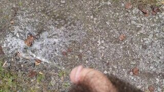 Shamelessly Peeing In Public