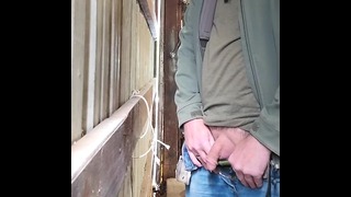 So Desperate To Pee I Couldn’t Get My Cock Out In Time