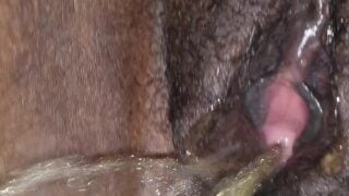 Super Close Up Pee – Squirting Piss From Urethra