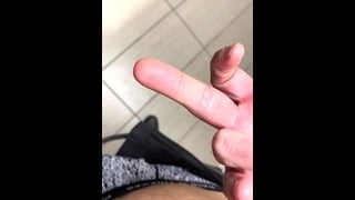 Taking A Loud Piss At A Public Walmart Desperate Moaning Felt Fucking Good