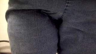 Wetting The Jeans In The Kitchen