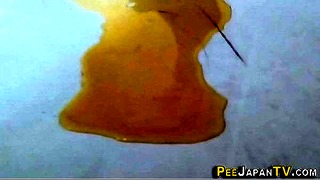 Vietnamese Girl Pees Puddle