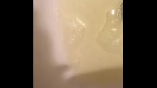 Bathroom Sink Pee