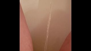 Distance Piss Down Drain Shaved