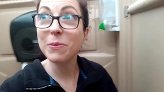 Dorky Chick Used Porta John