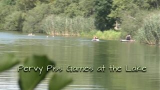 Kinky Piss Fun On The Pond