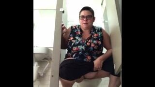 Outside Piss on Bathroom Floor
