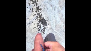 Beach Pissing