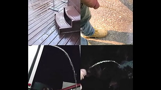 Split Screen Power Pissing