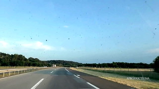 18 Yo Squirting in my Car AND Pissing on my Face PART II