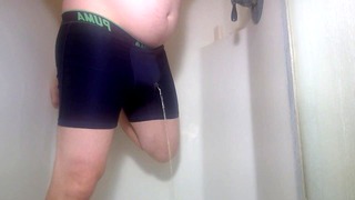 Almost didn’t make it to the shower to pee myself