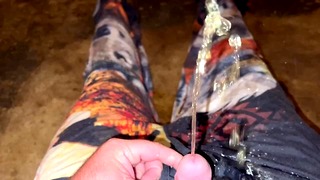 I had to piss myself