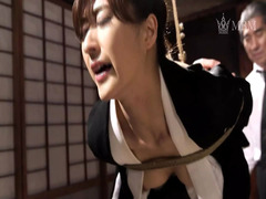 M590G10 A widow trained by his father -in -law! Bondage! Pissing! Whip! The broken widow ego …