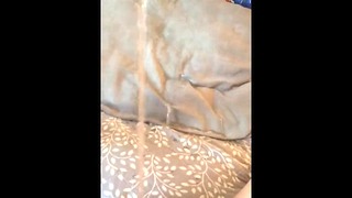 Peeing All Over My Freshly Washed Bed