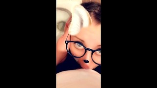 Teen Swallows Piss Outside