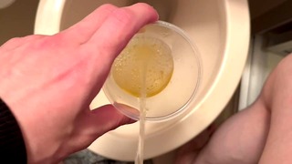 Pissing into a Cup for You