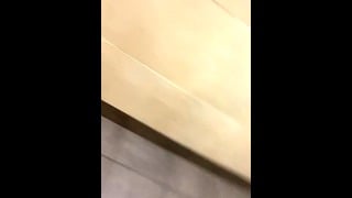 Desperate to Pee in a Public Restroom