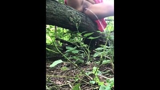 ARAB GIRL PUBLIC PISSING IN FOREST