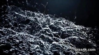 Nice lesbo sweeties get sprayed with pee and squirt wet vaginas