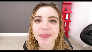 Rough Gangbang with Piss Drinking Blonde