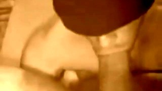 Deepthroat and Self Facial with Huge Dick