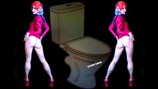 Hollywood Toilet Slave Fucked