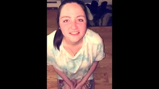 Pissing on Thick White Girl